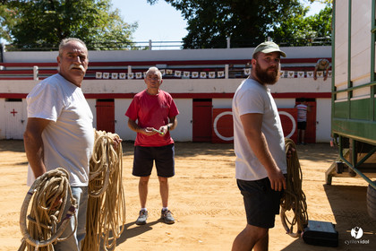 Course landaise à Panjas