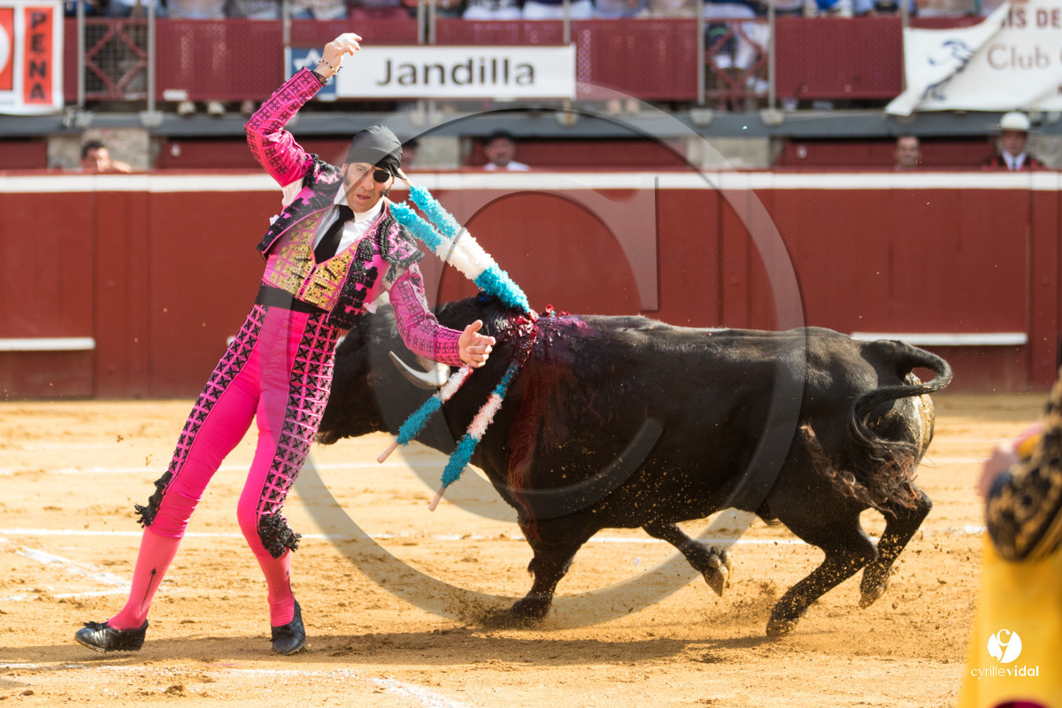 Mont-de-Marsan corrida de Jandilla pour Padilla - Talavante - Roca Rey