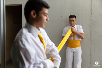 Course landaise Le Houga Ganadéria Dussau Cuadrilla Alexandre Brethes