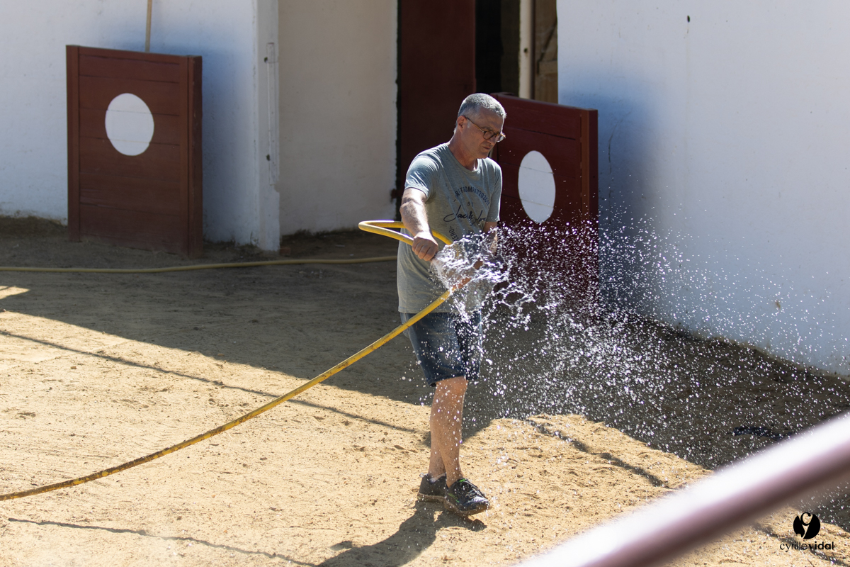 Saint-Cricq Chalosse course landaise de promotion Ganadéria Deyris Cuadrilla Jérémy Lafitte