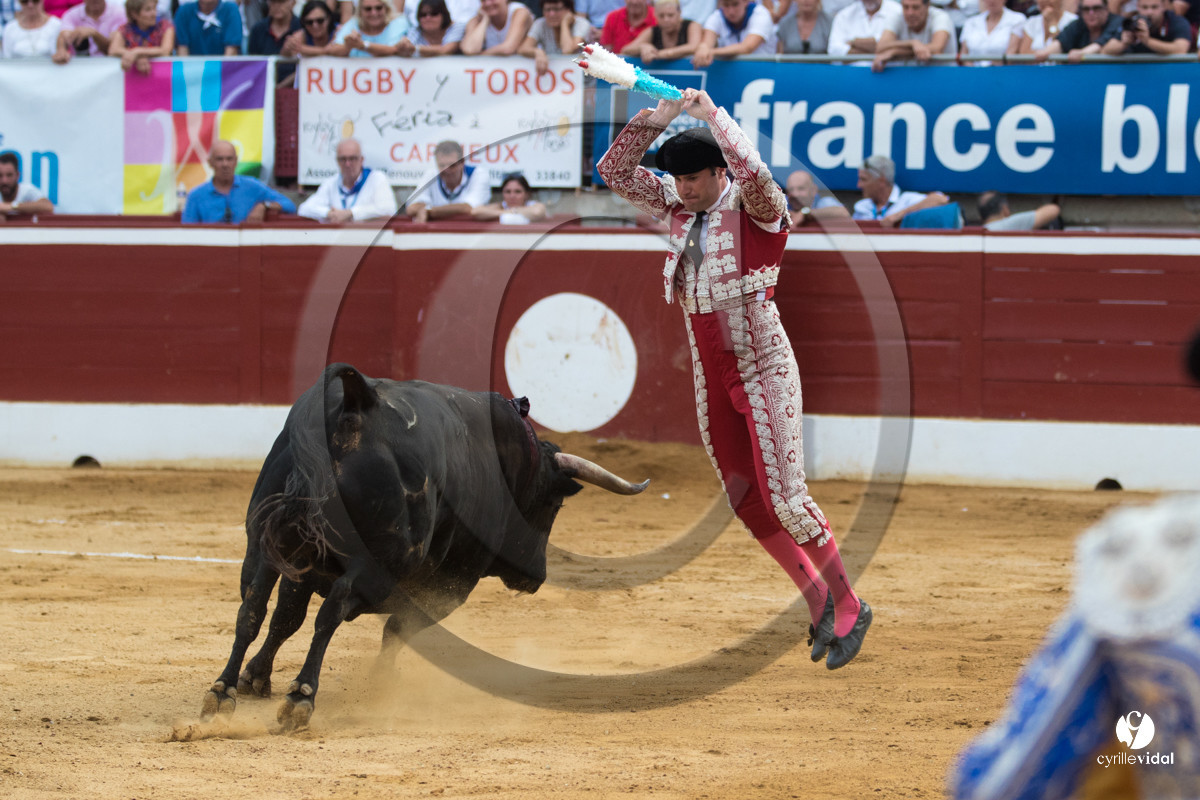 Mont-de-Marsan corrida de Jandilla pour Padilla - Talavante - Roca Rey