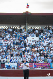 Mont-de-Marsan corrida de Dolores Aguirre pour Octavio Chacon - Pepe Moral - Juan Léal