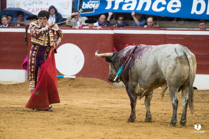 Mont-de-Marsan corrida de la Quinta pour Juan Bautista - Emilio de Justo - Thomas DUFAU